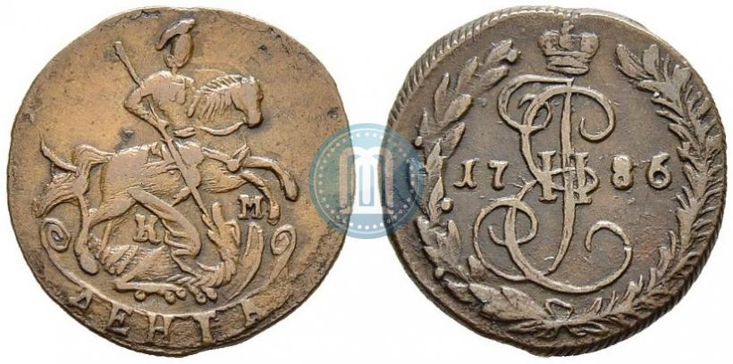 Picture Denga 1786 year КМ 