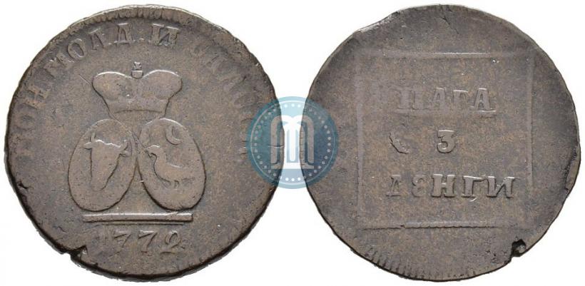 Picture Para - 3 dengas 1772 year  