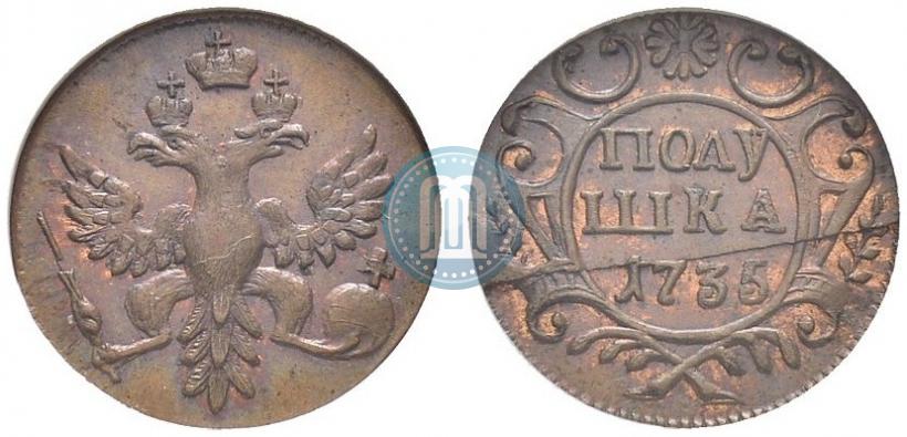 Picture Polushka 1735 year  