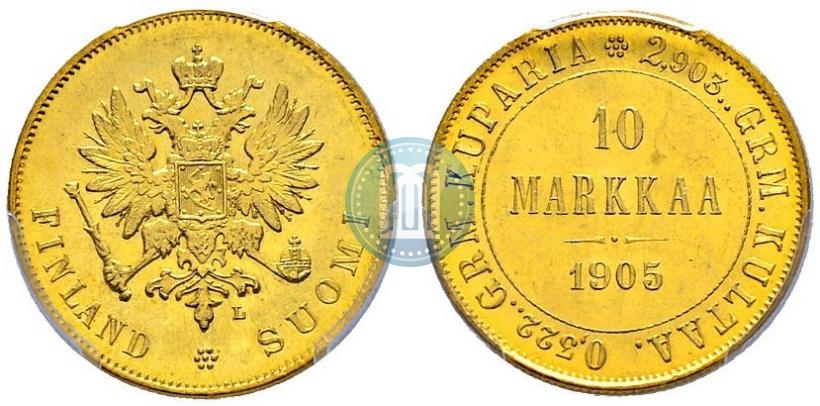 Фото 10 марок 1905 года L 