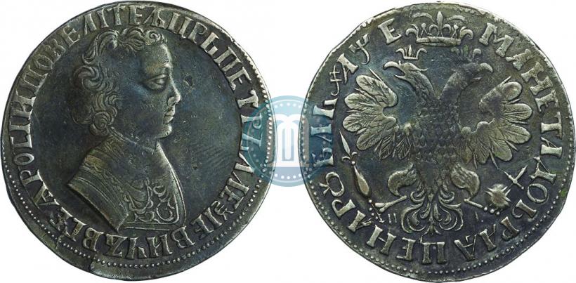 Picture 1 rouble 1705 year МД 