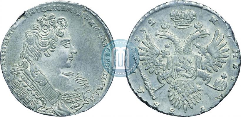 Фото 1 рубль 1732 года  