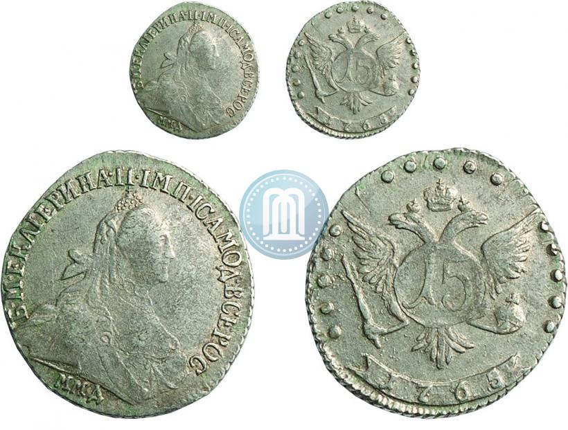 Picture 15 kopecks 1765 year ММД 