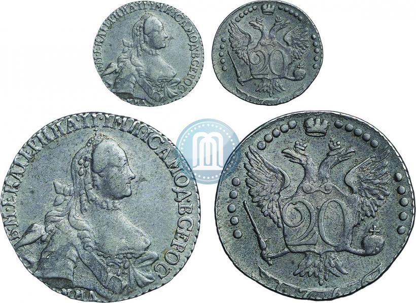 Picture 20 kopecks 1766 year ММД 