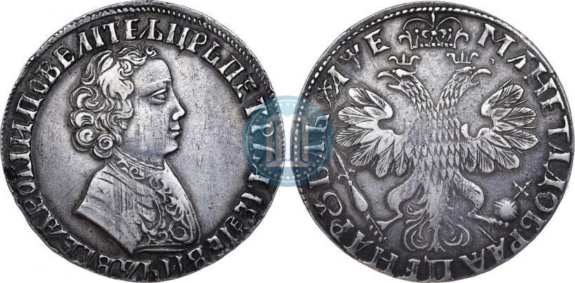 Фото 1 рубль 1705 года  