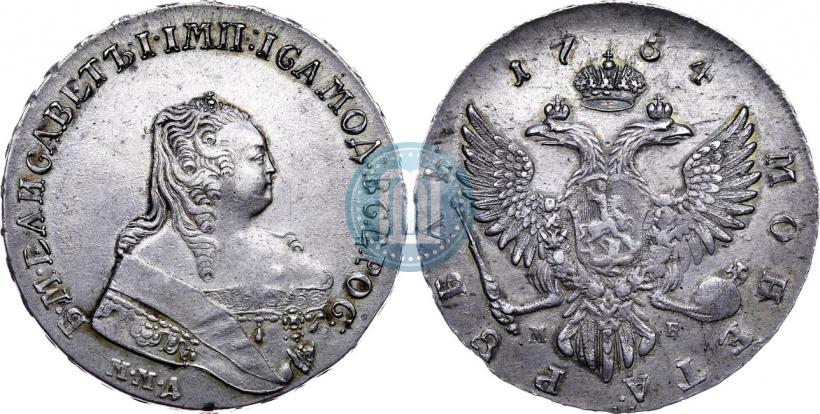 Picture 1 rouble 1754 year ММД-МБ 