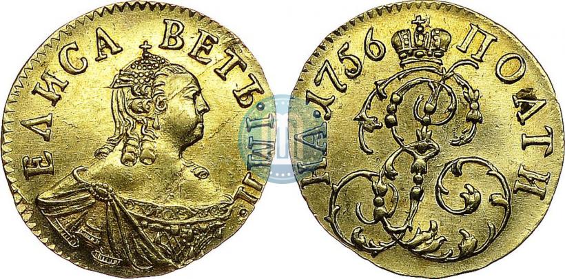 Picture Poltina 1756 year  