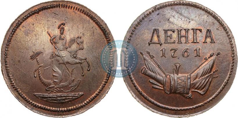 Picture Denga 1761 year  "Pattern"