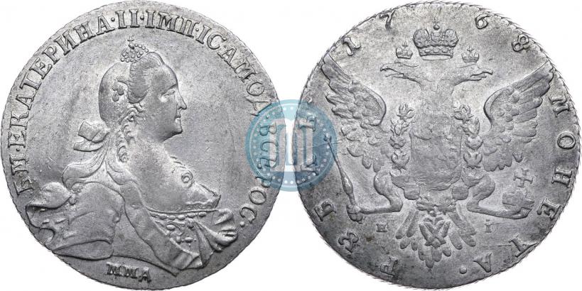 Picture 1 rouble 1768 year ММД-EI 