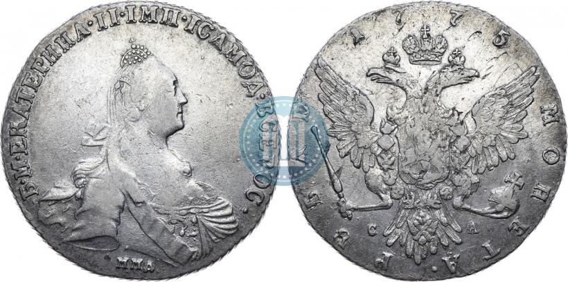Picture 1 rouble 1775 year ММД-СА 