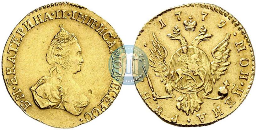 Фото 1 рубль 1779 года  