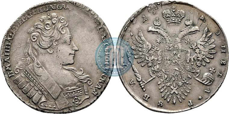 Picture 1 rouble 1732 year  