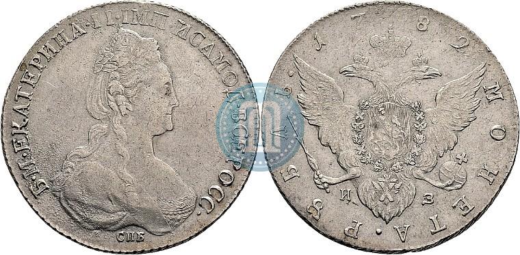 Picture 1 rouble 1782 year СПБ-ИЗ 