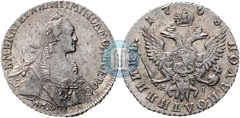 Фото Полуполтинник 1768 года ММД-EI 