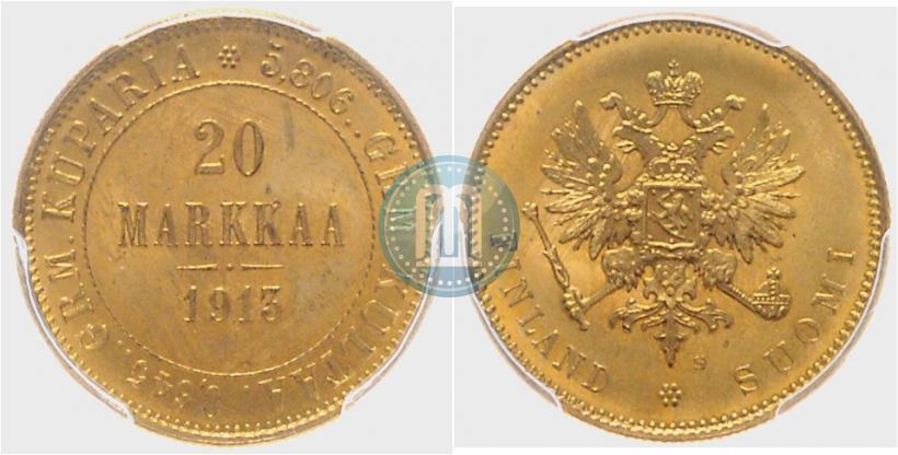 Фото 10 марок 1913 года S 