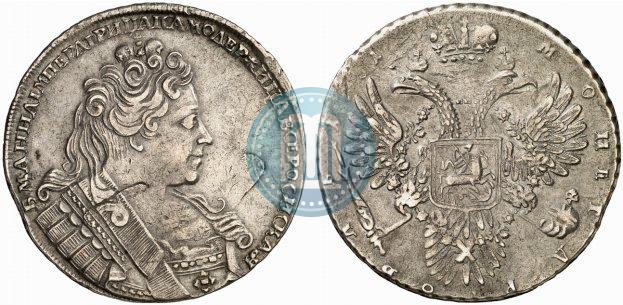 Picture 1 rouble 1731 year  