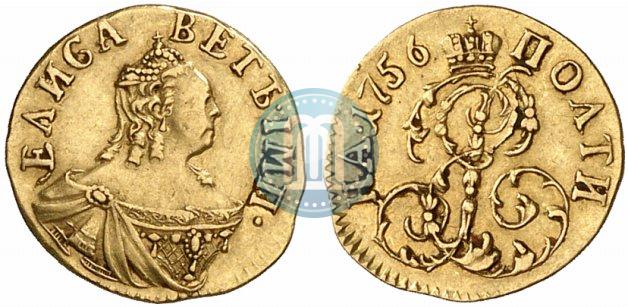 Picture Poltina 1756 year  
