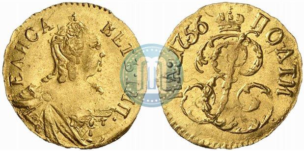 Picture Poltina 1756 year  
