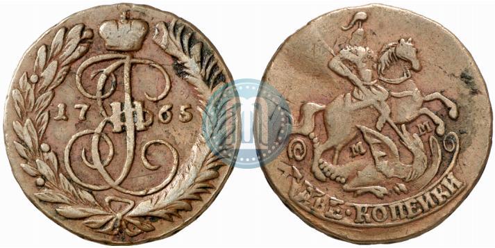 Picture 2 kopecks 1765 year ММ 