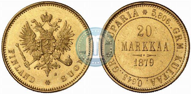 Фото 20 марок 1879 года S 