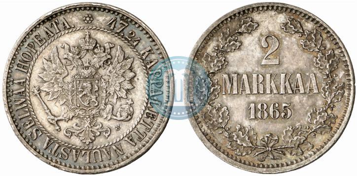 Фото 2 марки 1865 года S 