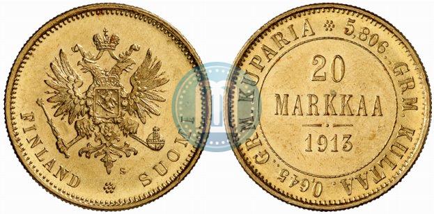 Фото 20 марок 1913 года S 