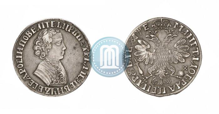 Фото 1 рубль 1705 года  