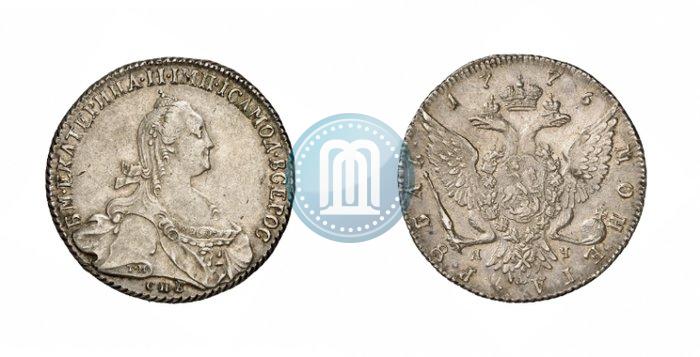 Picture 1 rouble 1776 year СПБ-ЯЧ 