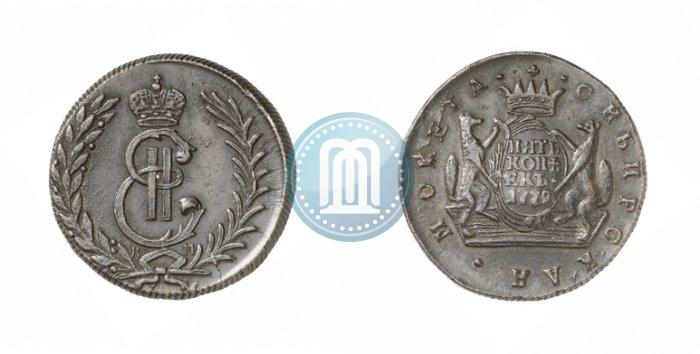 Фото 5 копеек 1779 года КМ 