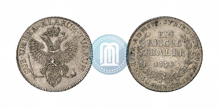 Фото Ein reichsthaler 1798 года  "Княжество Йевер"