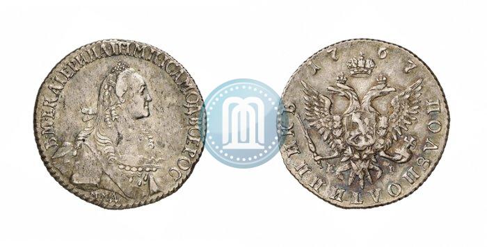 Фото Полуполтинник 1767 года ММД-EI 