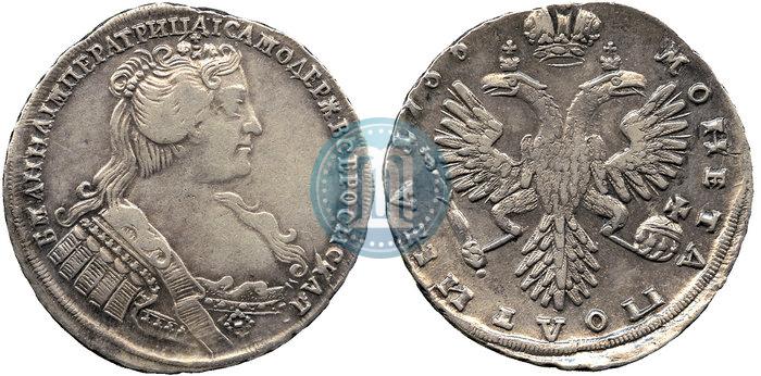 Picture Poltina 1733 year  