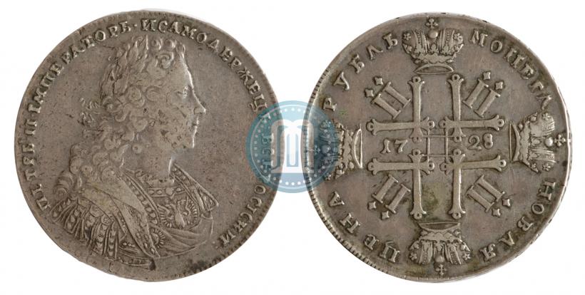 Фото 1 рубль 1728 года  "Тип 1728"