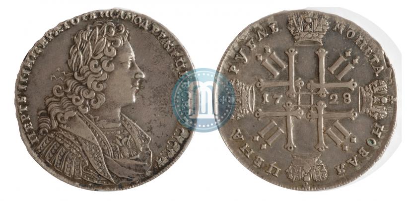Picture 1 rouble 1728 year  "Type of 1728"