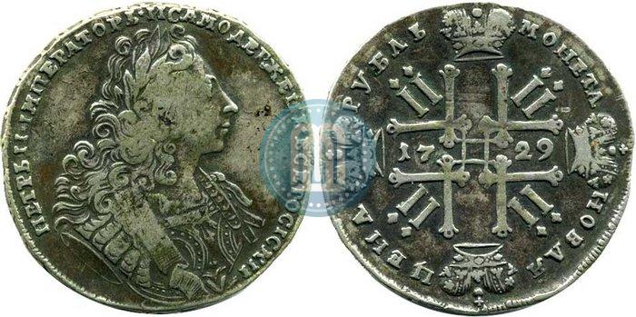 Picture 1 rouble 1729 year  "Type of 1729"