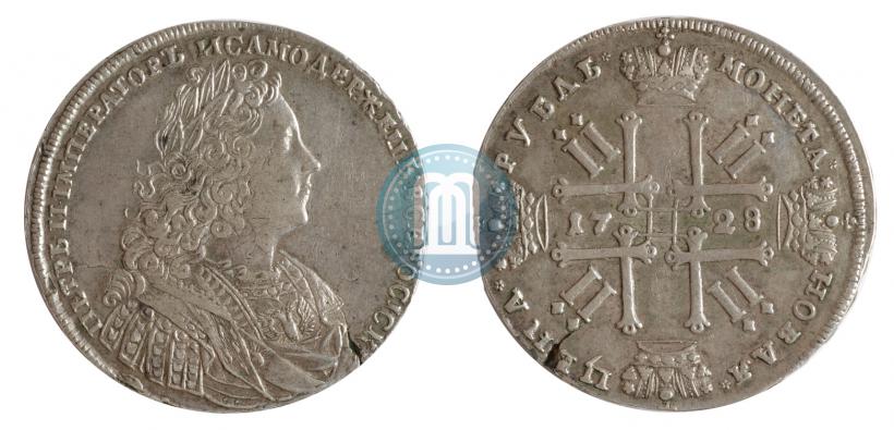 Фото 1 рубль 1728 года  "Тип 1728"