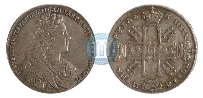 Picture 1 rouble 1728 year  "Type of 1728"