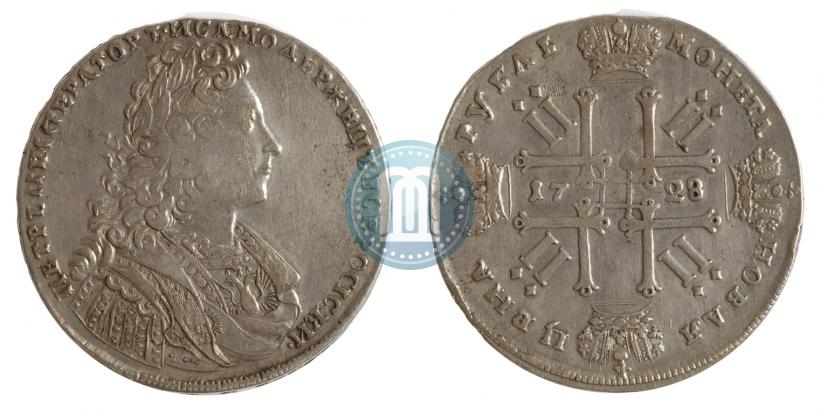 Picture 1 rouble 1728 year  "Type of 1728"