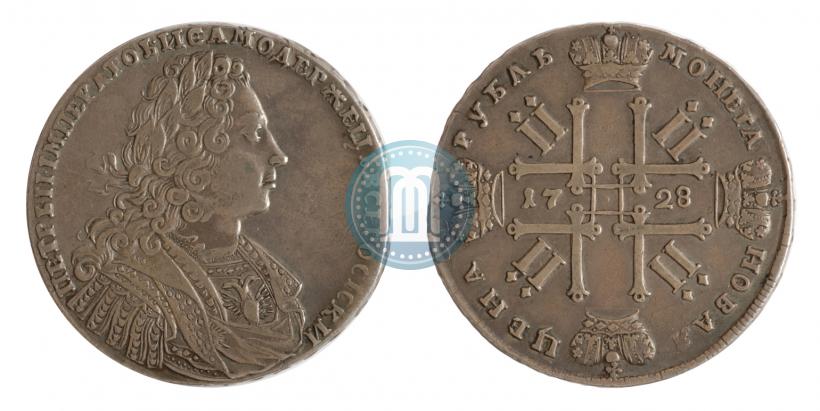 Picture 1 rouble 1728 year  "Type of 1728"