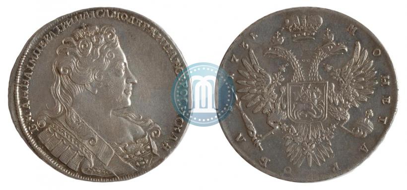 Picture 1 rouble 1731 year  