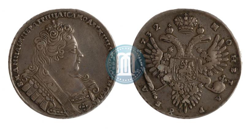 Picture 1 rouble 1732 year  