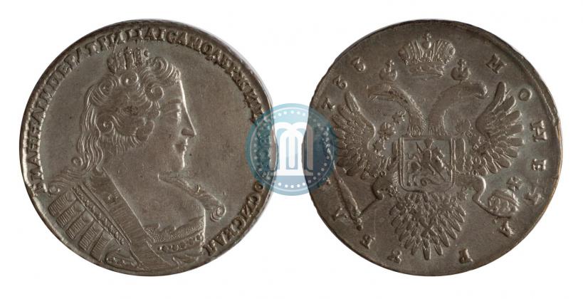 Picture 1 rouble 1733 year  