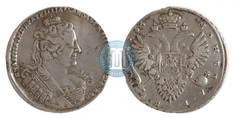 Picture 1 rouble 1734 year  "Type of 1732"