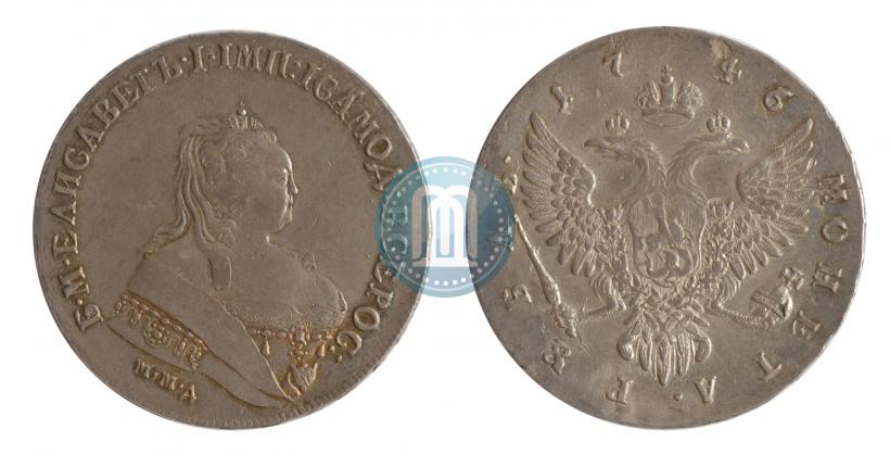 Picture 1 rouble 1746 year ММД 