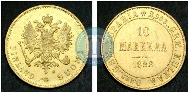 Picture 10 markkaa 1882 year S 