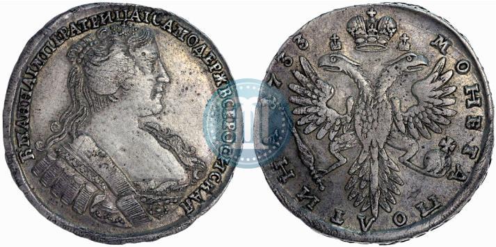 Picture Poltina 1733 year  