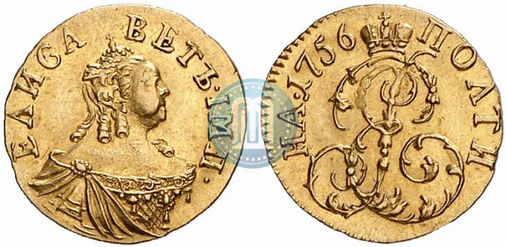 Picture Poltina 1756 year  