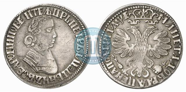 Picture Poltina 1705 year  "Portrait by F. Alekseev"