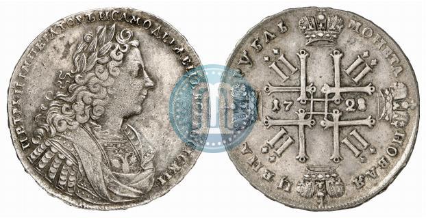 Picture 1 rouble 1728 year  "Type of 1728"