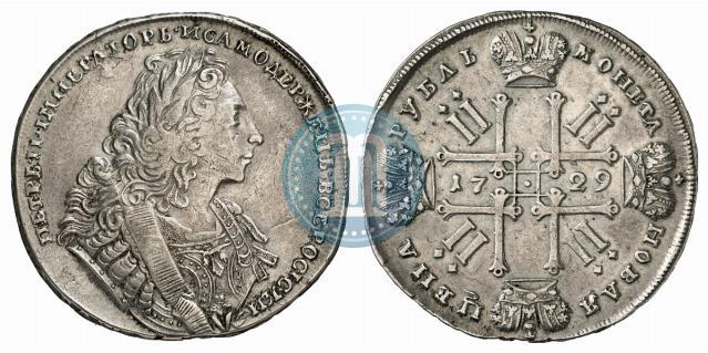 Picture 1 rouble 1729 year  "Type of 1729"